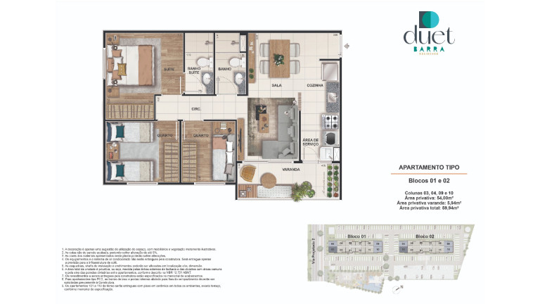 Imagem Apartamento com 3 Quartos à Venda, 60 m² em Barra da Tijuca - Rio de Janeiro