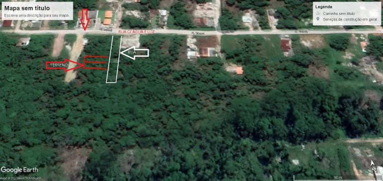 Terreno à Venda, 168 m² em Pontal do Norte - Itapoá