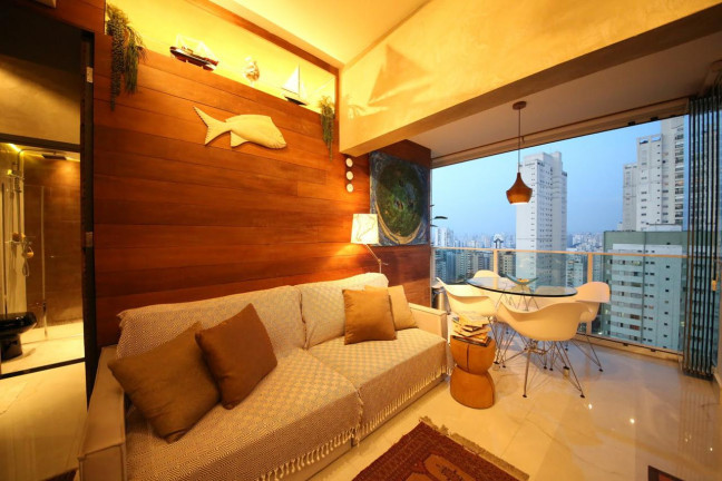 Imagem Apartamento com 1 Quarto para Alugar,  em Cidade Monções - São Paulo