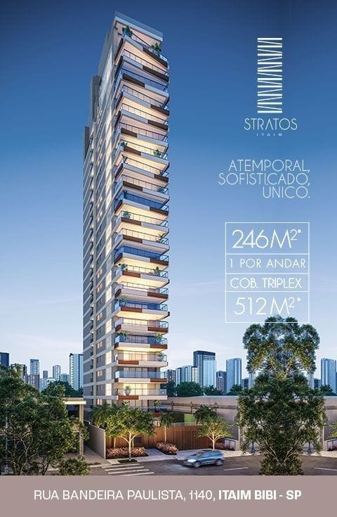 Cobertura com 4 Quartos à Venda, 512 m²em Itaim Bibi - São Paulo