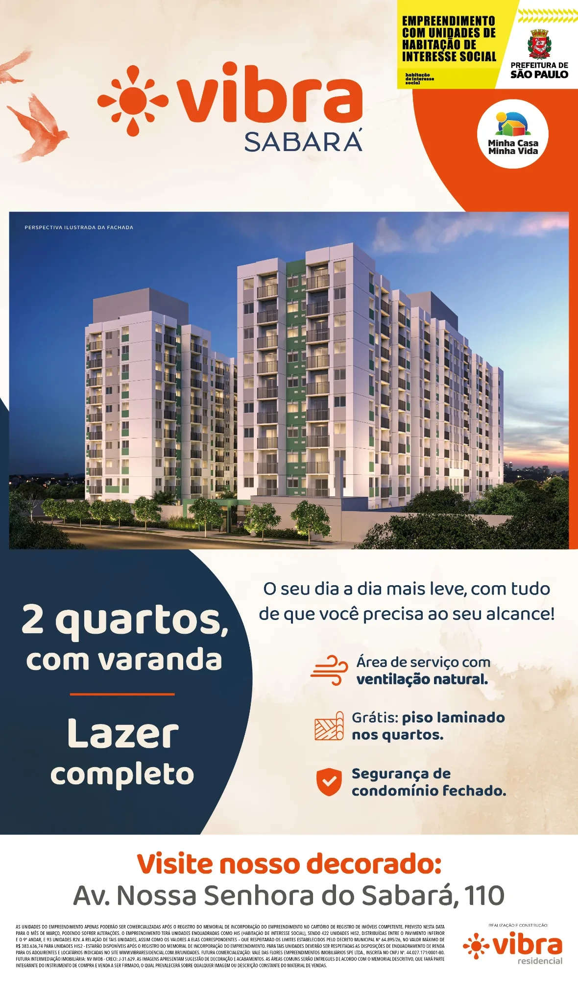 Apartamento com 2 Quartos à Venda, 44 m² em Vila Isa - São Paulo