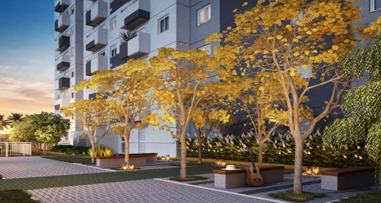 Foto do imóvel: Apartamento com 2 Quartos à Venda, 42 m² em Jabaquara - Santos