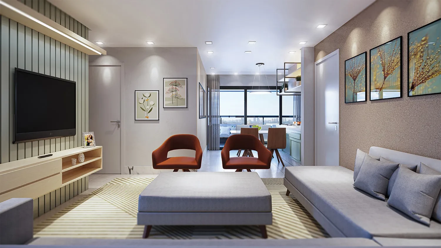 Foto do imóvel: Apartamento com 3 Quartos à Venda, 92 m² em Campestre - Santo André