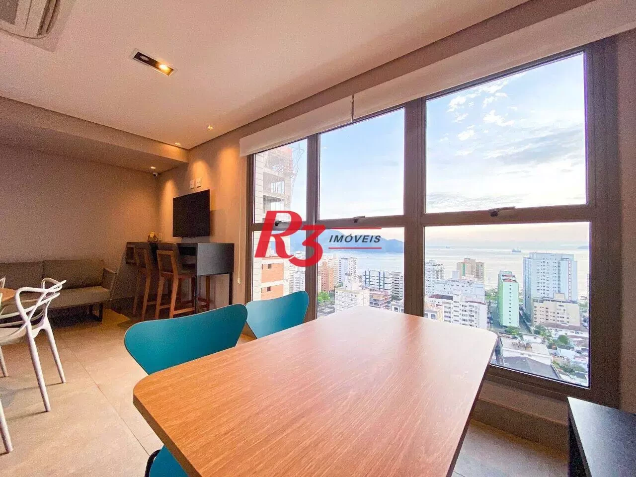 Imagem Apartamento com 1 Quarto à Venda, 60 m² em Aparecida - Santos