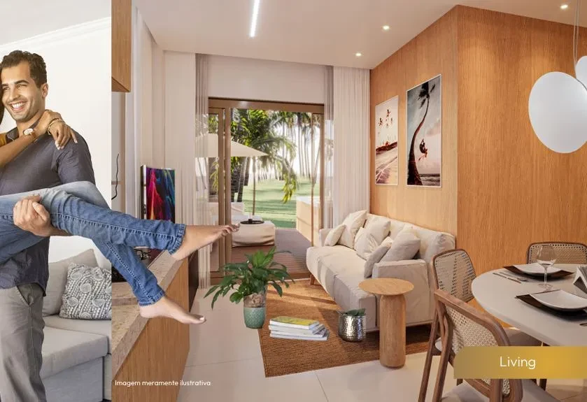 Imagem Flat com 1 Quarto à Venda, 20 metros em Tamandaré - Tamandaré