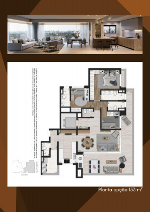 Imagem Apartamento com 3 Quartos à Venda, 153 m² em Moema - São Paulo