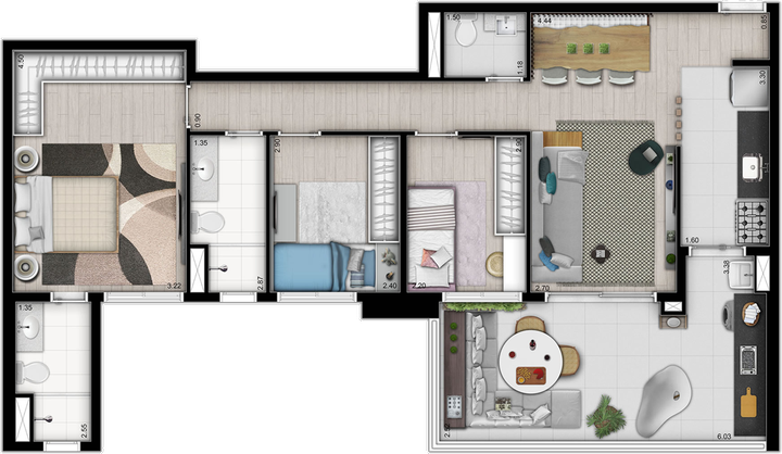 Imagem Apartamento com 3 Quartos à Venda, 89 m² em Tatuapé - São Paulo