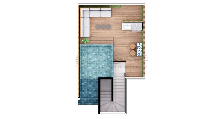 Imagem Apartamento com 1 Quarto à Venda, 78 m² em Muro Alto - Ipojuca