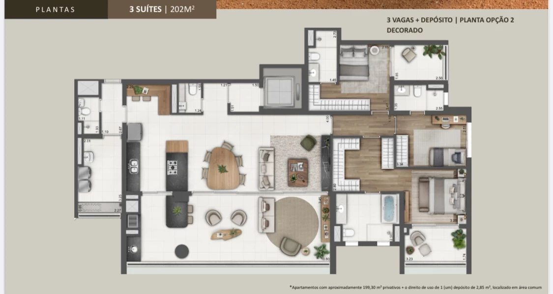 Imagem Apartamento com 4 Quartos à Venda, 202 m² em Cidade Monções - São Paulo Imagem Apartamento com 4 Quartos à Venda, 202 m² em Cidade Monções - São Paulo