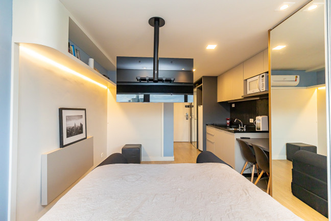 Imagem Studio com 1 Quarto à Venda, 25 m² em Rebouças - Curitiba