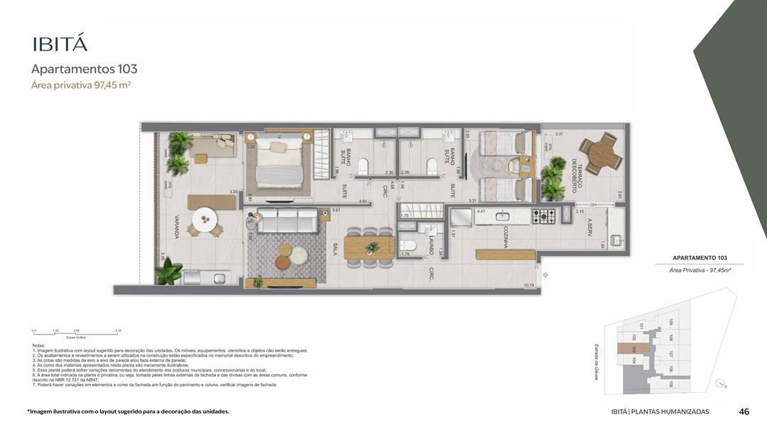 Foto do imóvel: Apartamento com 2 Quartos à Venda, 88 m² em São Conrado - Rio de Janeiro