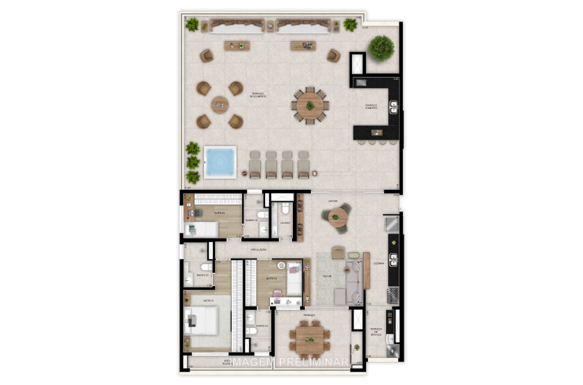 Imagem Apartamento com 3 Quartos à Venda, 24 m²em Tatuapé - São Paulo