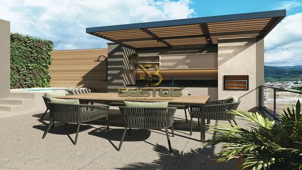 Imagem Cobertura com 3 Quartos à Venda, 130 m² em Parque Balneário Poiares - Caraguatatuba