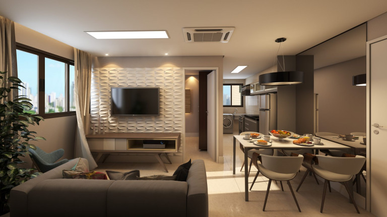 Imagem Apartamento com 1 Quarto à Venda, 33 m² em Graças - Recife