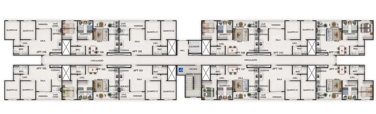 Imagem Apartamento com 2 Quartos à Venda, 48 m² em Nossa Senhora da Conceição - Paulista