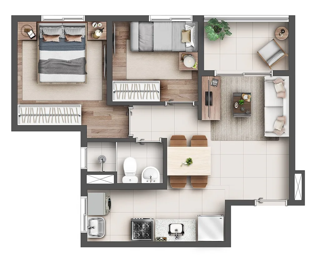 Imagem Apartamento com 2 Quartos à Venda, 42 m² em Santana - São Paulo