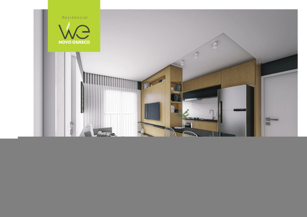 Imagem Apartamento com 1 Quarto à Venda, 33 m² em Novo Osasco - Osasco
