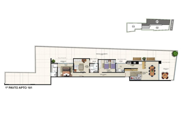 Imagem Apartamento com 3 Quartos à Venda, 235 m² em Praia do Morro - Guarapari