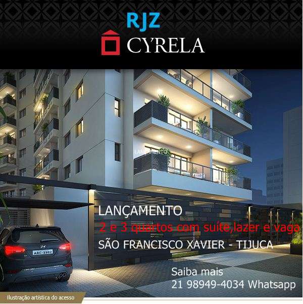 Apartamento com 2 Quartos à Venda, 62 m² em Tijuca - Rio De Janeiro
