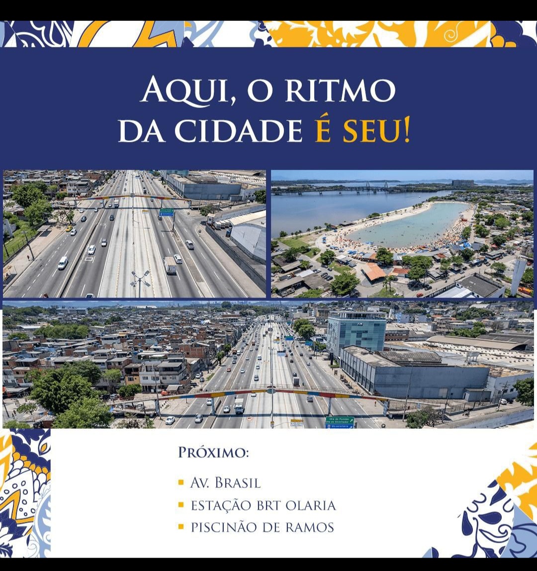 Imagem Apartamento com 2 Quartos à Venda, 45 m² em Olaria - Rio de Janeiro