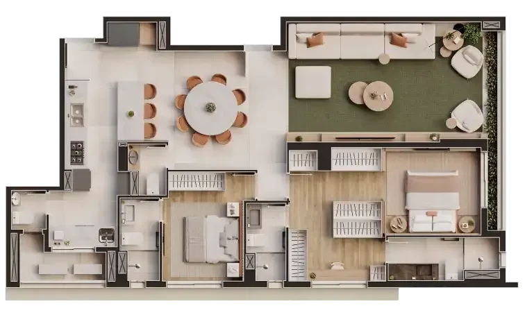 Imagem Apartamento com 3 Quartos à Venda, 124 metros em Moema - São Paulo