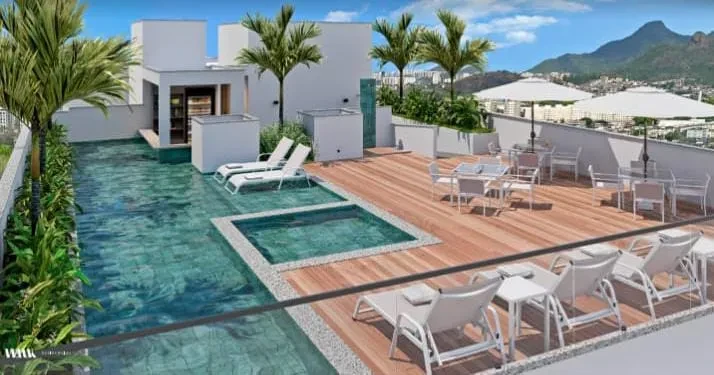 Imagem Apartamento com 2 Quartos à Venda, 43 metro em Taquara - Rio de Janeiro