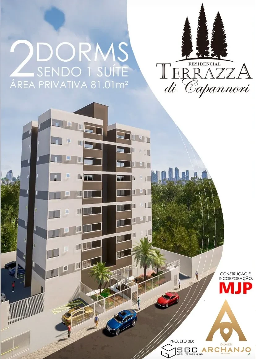 Imagem Apartamento com 2 Quartos à Venda, 81 metros em Palmeiras de São José - São José dos Campos