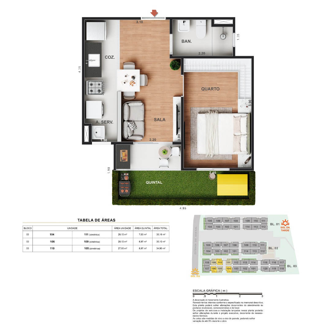 Imagem Apartamento com 2 Quartos à Venda, 44 m² em Freguesia (Jacarepaguá) - Rio de Janeiro