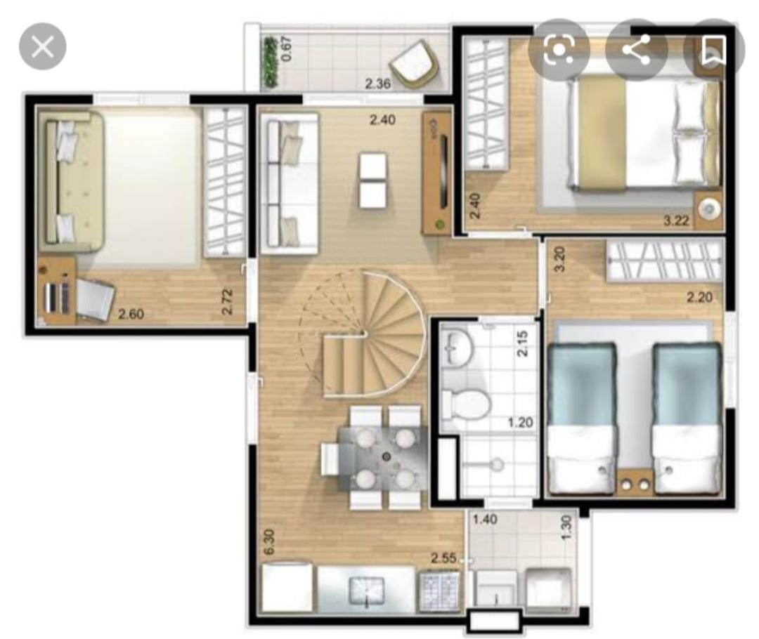 Imagem Apartamento com 3 Quartos à Venda ou Temporada, 69 m²em Jardim Maria Eugênia - Sorocaba