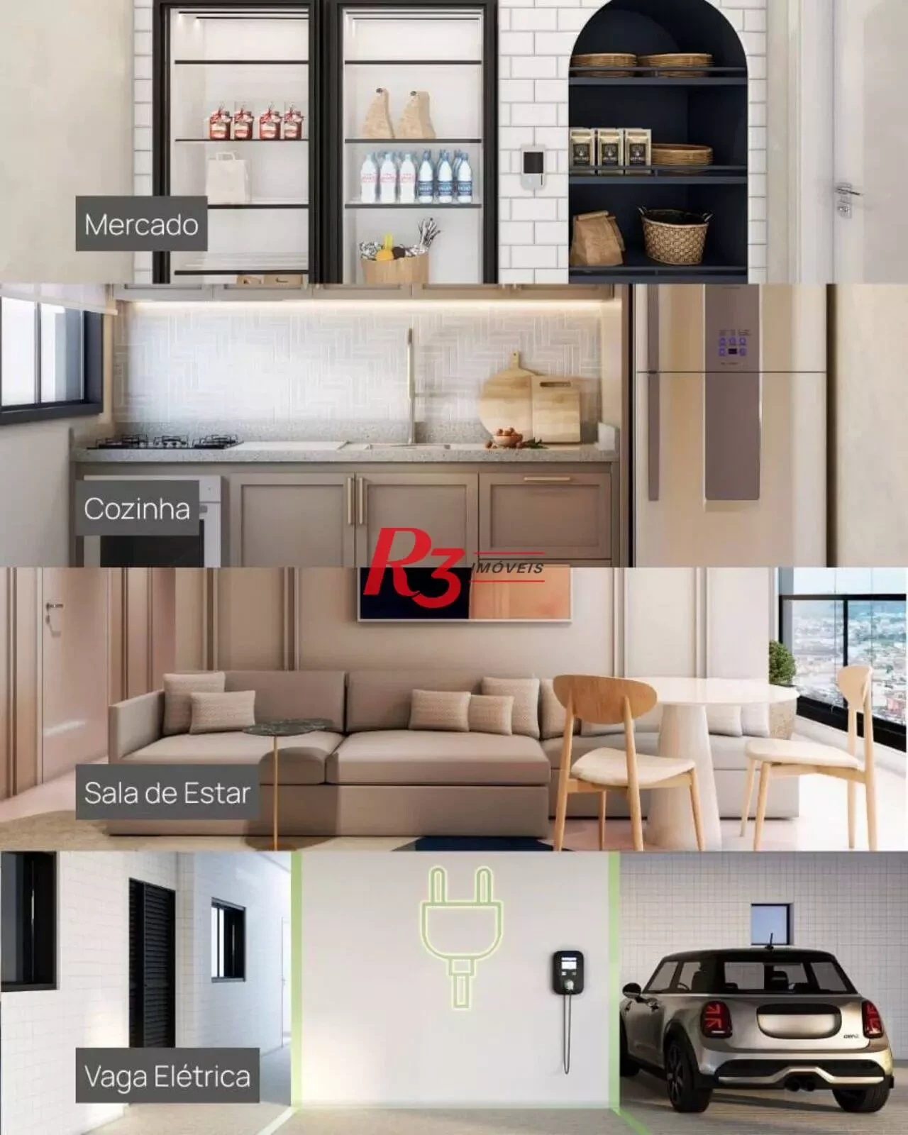 Imagem Apartamento com 2 Quartos à Venda, 65 m² em Marapé - Santos