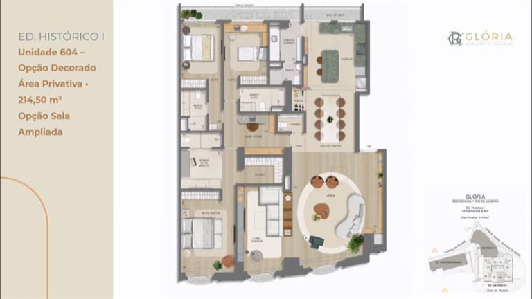 Imagem Apartamento com 2 Quartos à Venda, 7.700 m² em Glória - Rio de Janeiro
