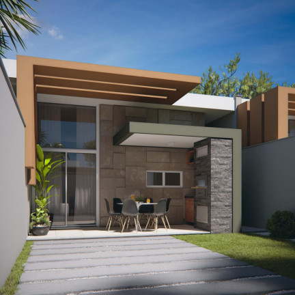 Foto do imóvel: Casa de Condomínio com 3 Quartos à Venda, 83 m² em Jardim Canaã - Aquiraz