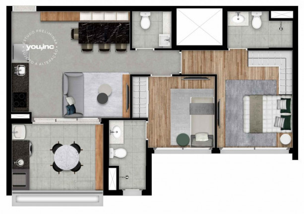 Imagem Apartamento com 3 Quartos à Venda,  em Jardim das Acácias - São Paulo