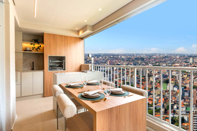 Imagem Apartamento com 2 Quartos à Venda, 54 m²em Vila Esperança - São Paulo