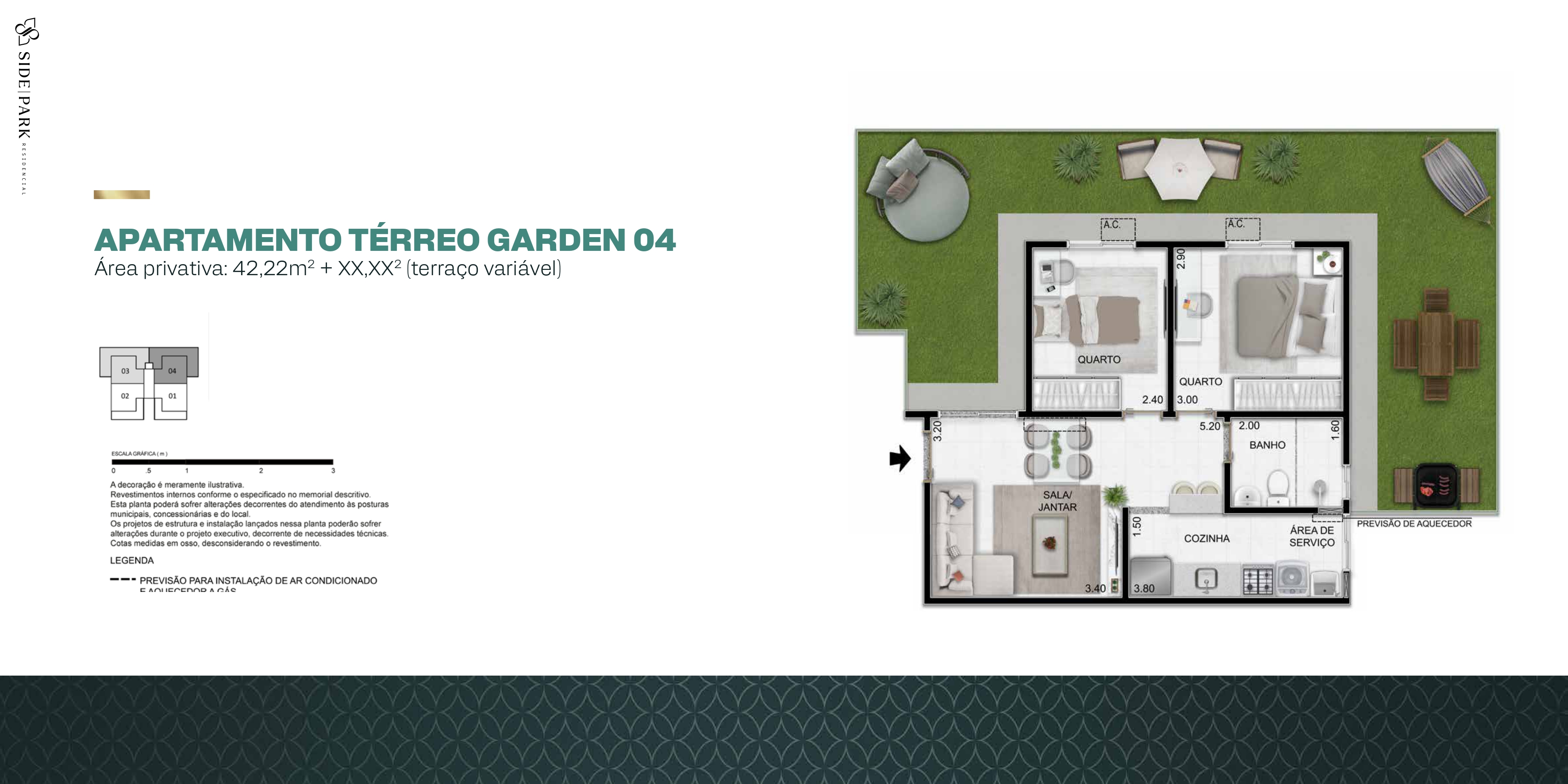 Imagem Apartamento com 2 Quartos à Venda, 43 m² em Guaratiba - Rio de Janeiro