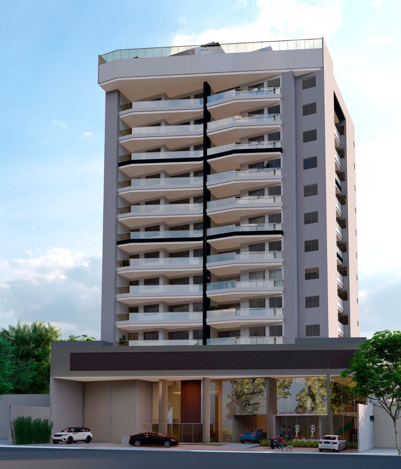 Apartamento com 3 Quartos à Venda, 98 m² em Praia de Itaparica - Vila Velha