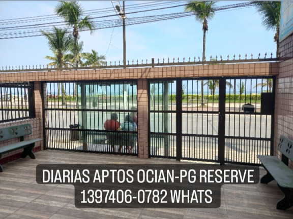 Imagem Apartamento com 1 Quarto para Temporada, 35 m² em Ocian - Praia Grande