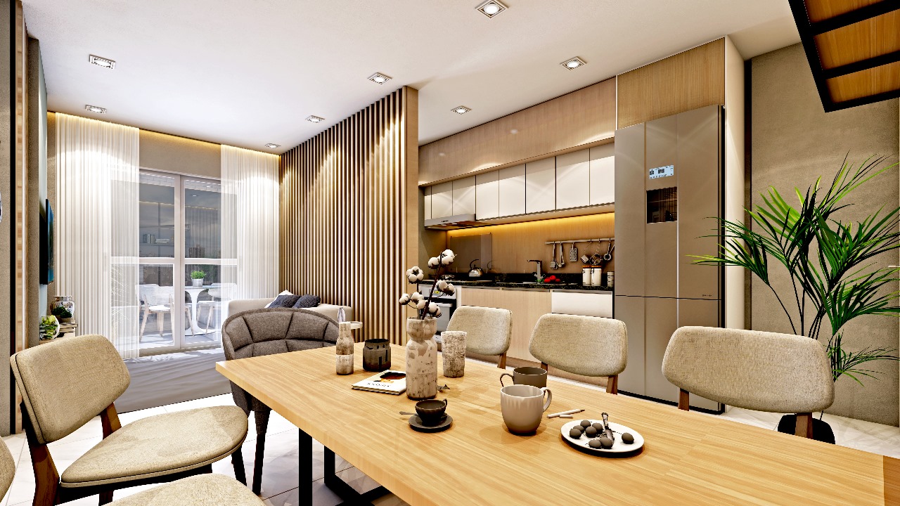 Imagem Apartamento com 2 Quartos à Venda, 64 m²em Guilhermina - Praia Grande