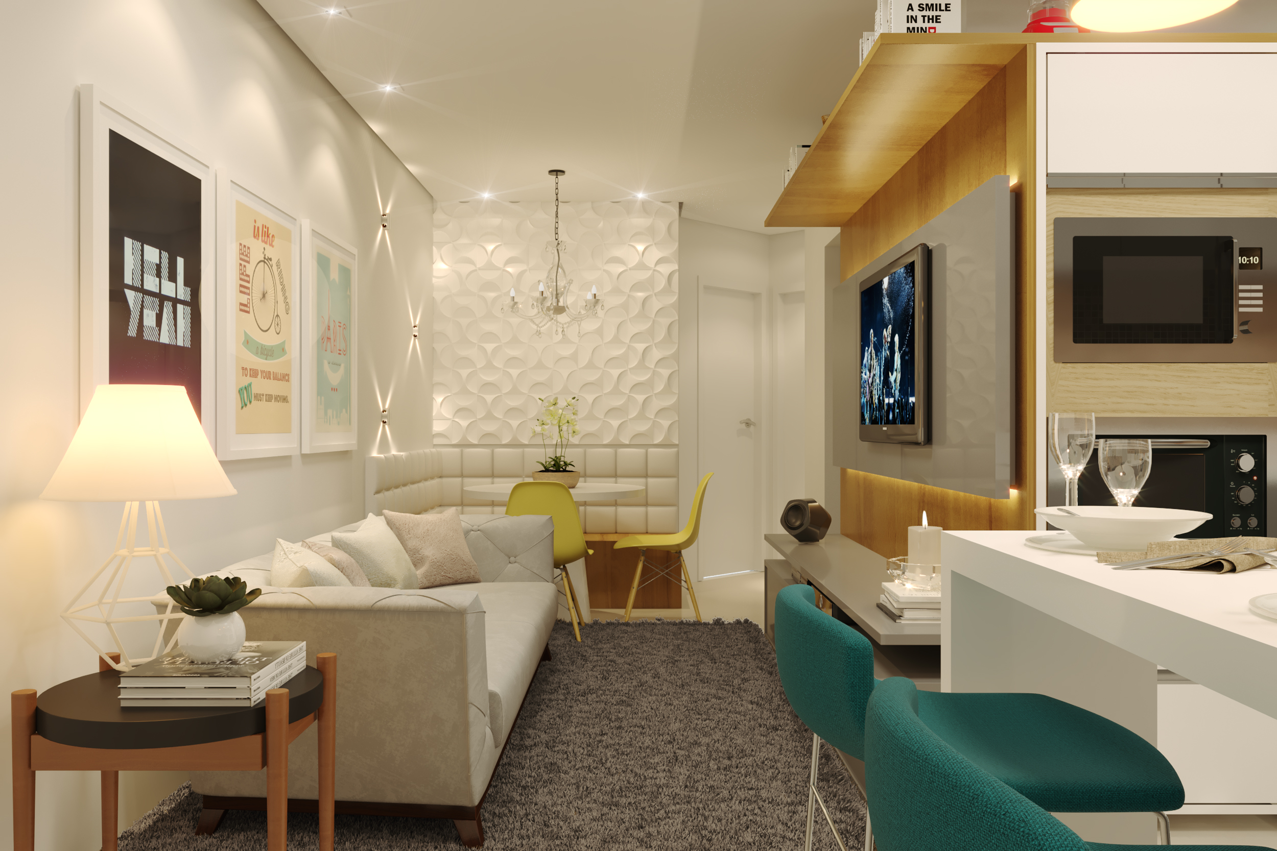 Imagem Apartamento com 2 Quartos à Venda, 43 m²em Vila Príncipe de Gales - Santo André