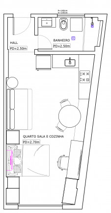 Imagem Loft com 1 Quarto à Venda, 32 m² em Centro - Rio de Janeiro