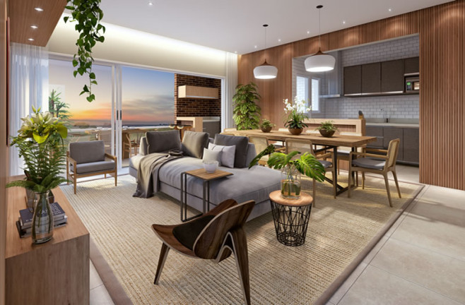 Imagem Apartamento com 3 Quartos à Venda, 101 m²em Toninhas - Ubatuba