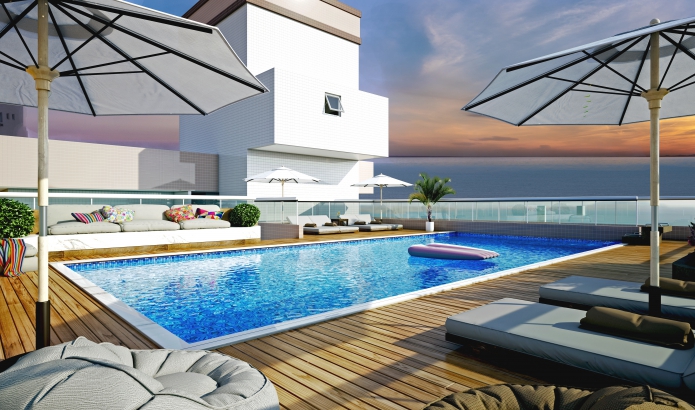 Imagem Apartamento com 2 Quartos à Venda, 86 m²em Real - Praia Grande