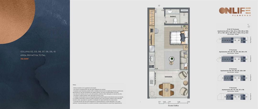 Imagem Studio com 1 Quarto à Venda, 39 m² em Flamengo - Rio de Janeiro