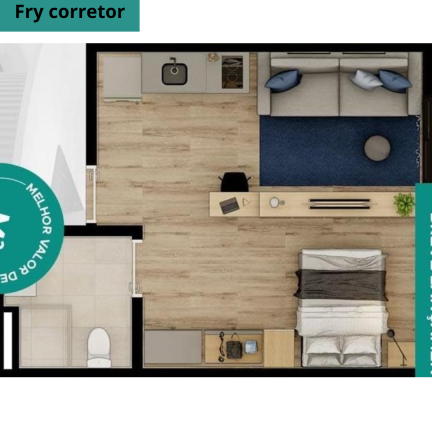 Imagem Apartamento com 1 Quarto à Venda, 24 m² em Vila Congonhas - São Paulo