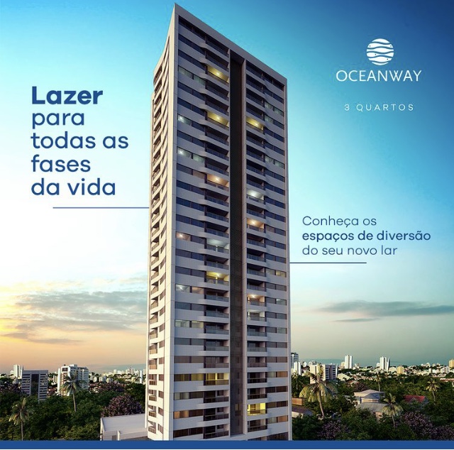 Imagem Apartamento com 3 Quartos para Alugar, 89 m²em Centro - Jaboatão dos Guararapes
