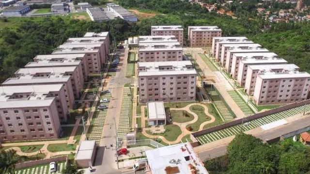 Apartamento com 2 Quartos para Alugar, 49 m²em Caji - Lauro de Freitas