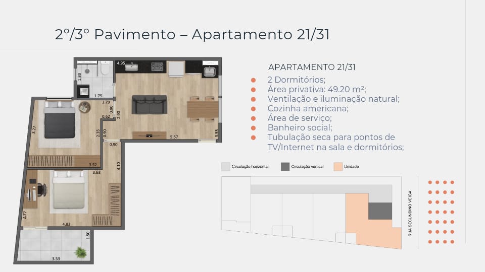 Imagem Apartamento com 2 Quartos à Venda, 27 m²em Jardim Japão - São Paulo
