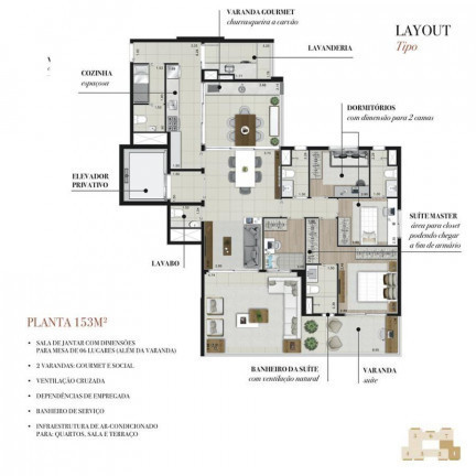 Imagem Apartamento com 4 Quartos à Venda,  em Vila Leopoldina - São Paulo