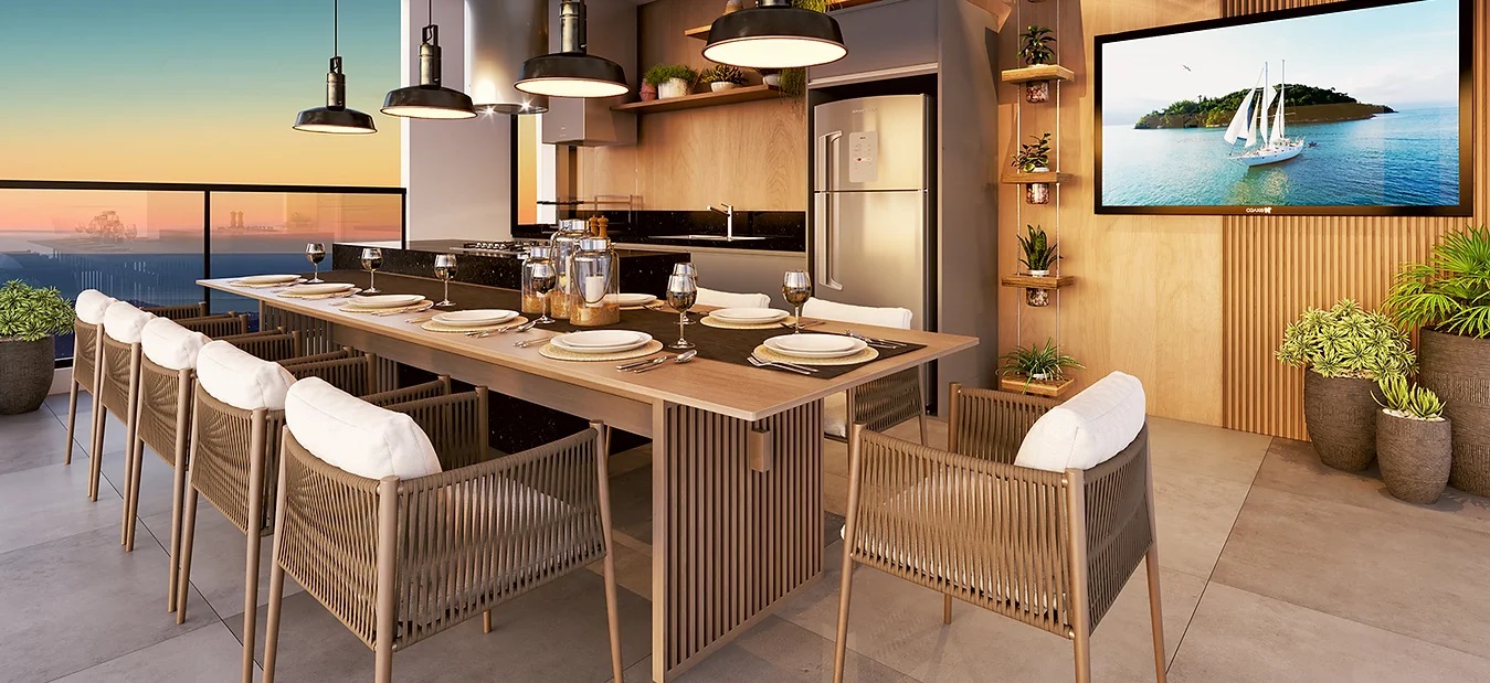 Imagem Apartamento com 1 Quarto à Venda, 45 m²em Praia das Toninhas - Ubatuba