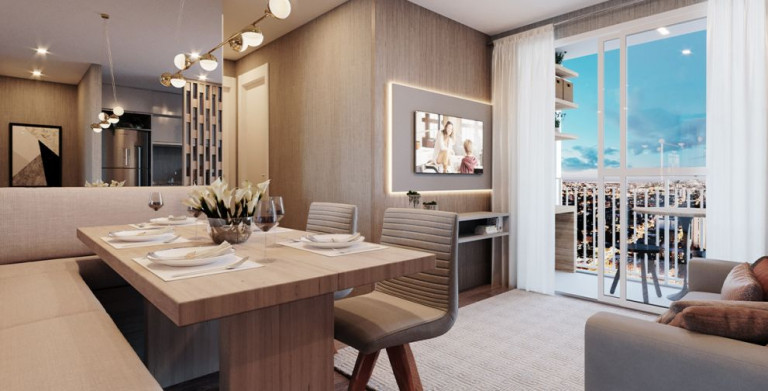 Imagem Apartamento com 2 Quartos à Venda, 46 m² em Campininha - São Paulo